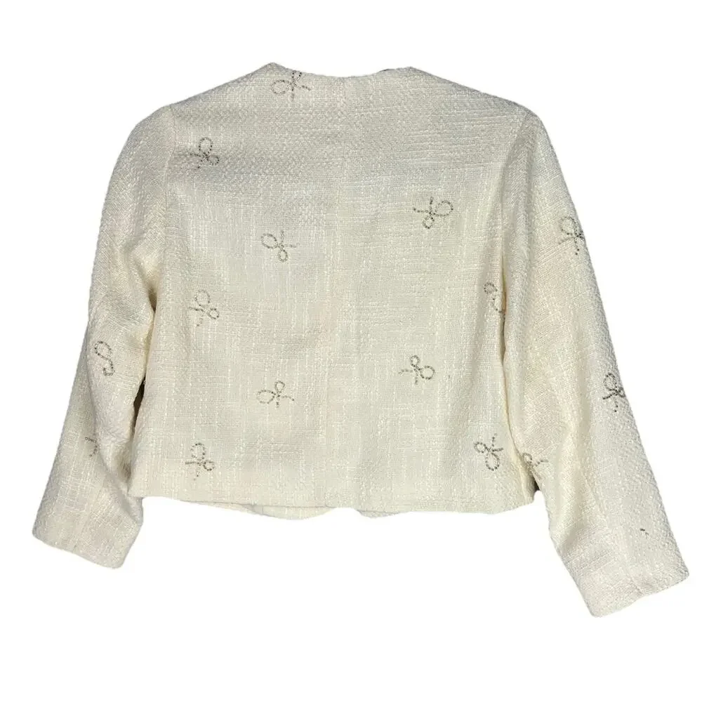 Zara girls tweed